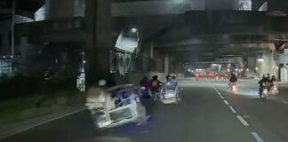 LTO Hunts Down Tricycle Drivers Seen Racing Along Marcos Highway