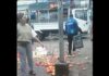 Fruit Vendor Throws Away Goods After Authorities Confiscate Them