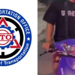 LTO Suspends License of Rider Caught Dancing While Driving