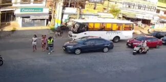Barangay Tanod Injured After Motorcycle Hits Him While Assisting Students