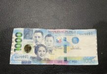 Gas Station Attendant Receives Suspected Fake P1,000 Bill From Customer
