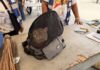 Cat, Cigarettes & Cleaning Materials Confiscated at Manila North Cemetery Entrance