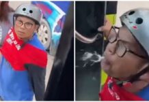 Motorcycle Rider Spits at Bus Driver During Road Rage in Talisay City, Cebu