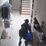 Thief Caught on CCTV Stealing Valuables & Rosary from Rizal Home